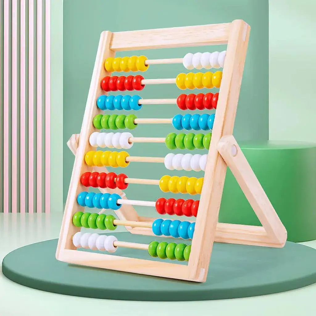 Children's Colorful Counting Beads Educational Toy - Image 15