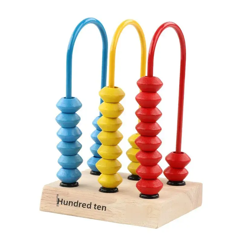 Children's Colorful Counting Beads Educational Toy - Image 3