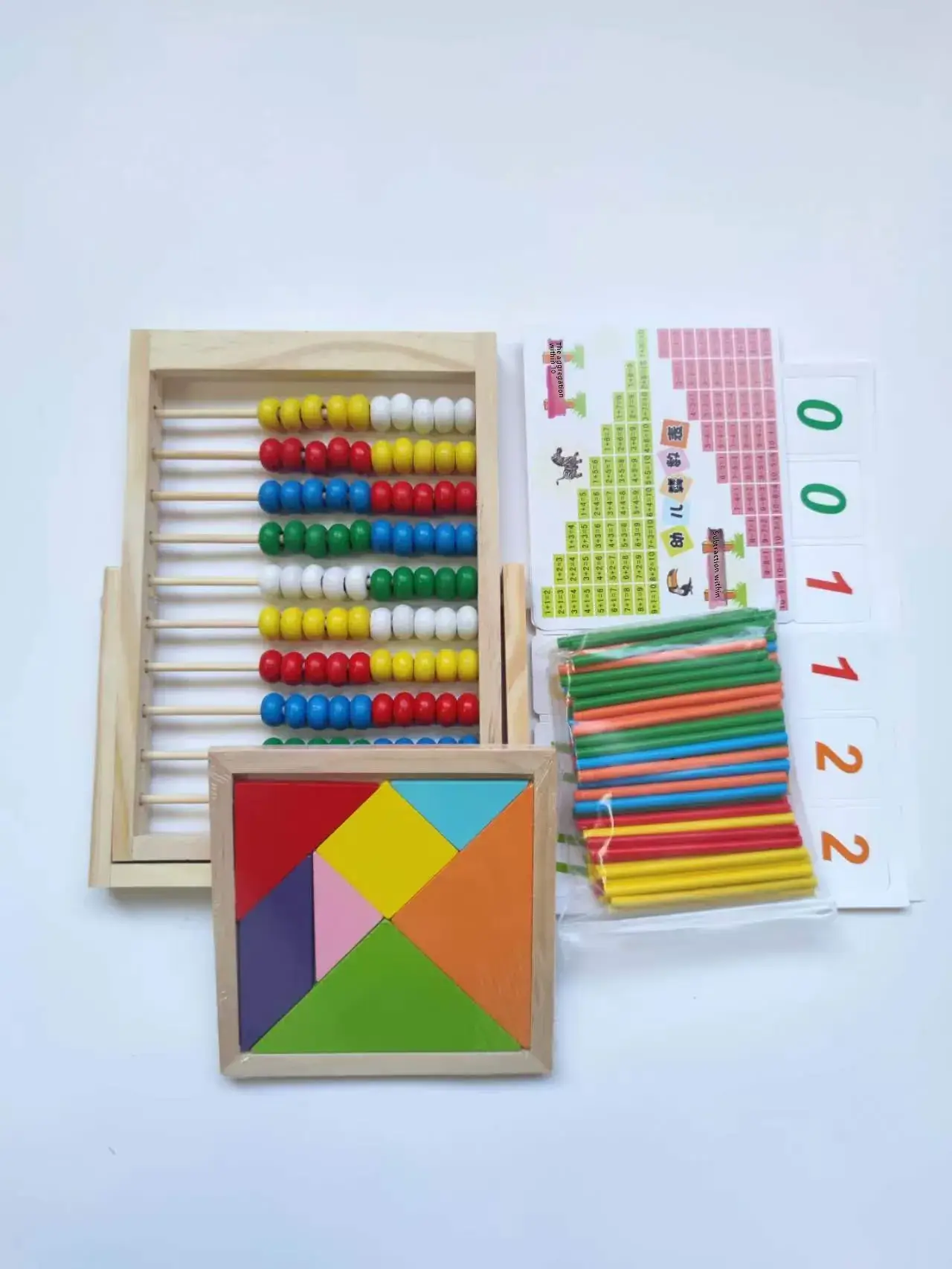 Children's Colorful Counting Beads Educational Toy - Image 5