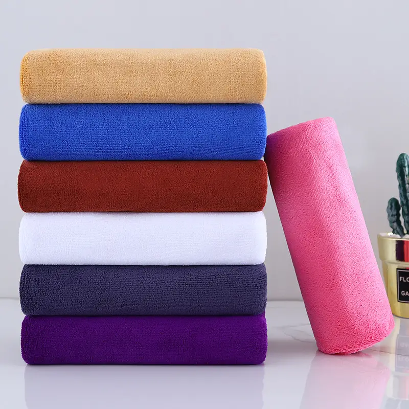Blue Microfiber Towel for Home Salon Car Wash - Image 13
