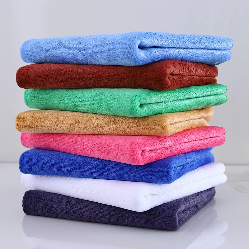 Blue Microfiber Towel for Home Salon Car Wash - Image 14