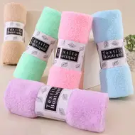 Blue Microfiber Towel for Home Salon Car Wash — feature 3