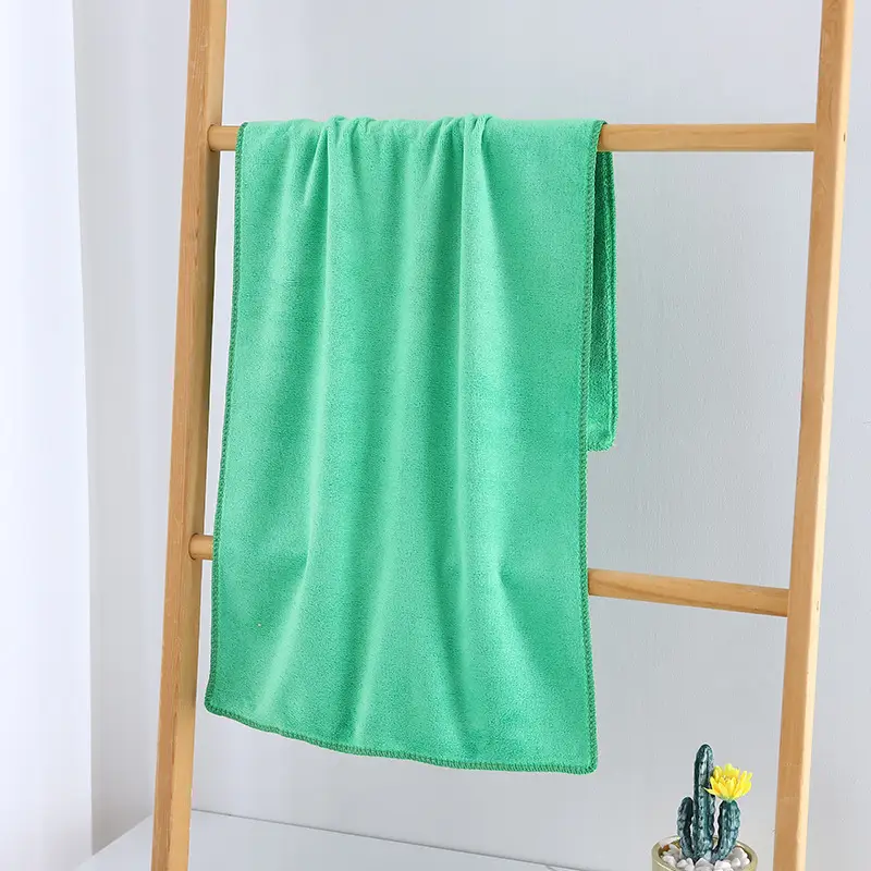 Blue Microfiber Towel for Home Salon Car Wash - Image 11