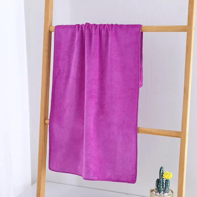 Blue Microfiber Towel for Home Salon Car Wash - Image 7