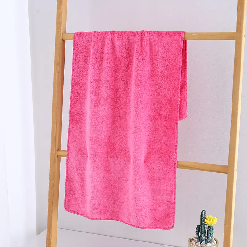Blue Microfiber Towel for Home Salon Car Wash - Image 8