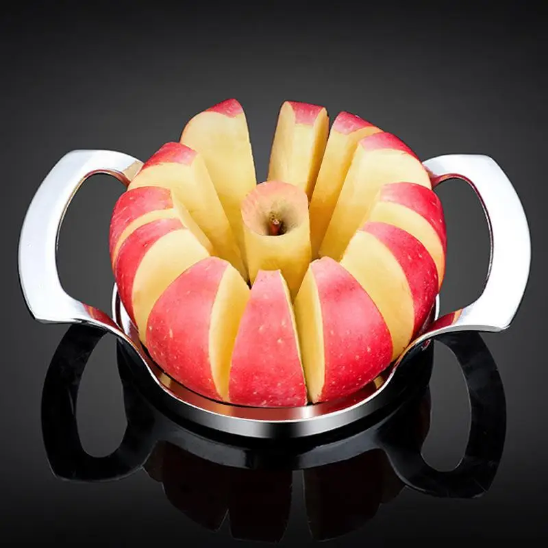 304 Stainless Steel Apple Cutter 8Pcs 20cm Thickened - Image 5