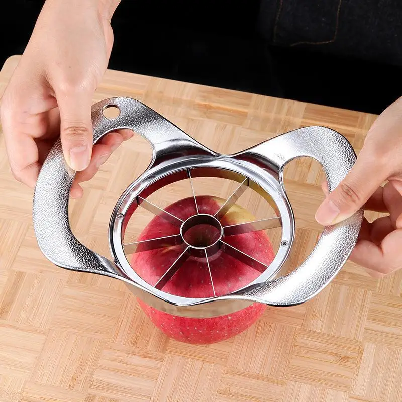 304 Stainless Steel Apple Cutter 8Pcs 20cm Thickened - Image 7