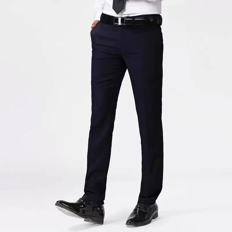 Winter Fleece Slim Fit Gray Pants for Men - Image 7
