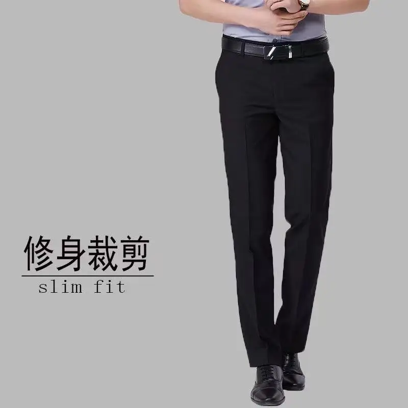 Winter Fleece Slim Fit Gray Pants for Men - Image 9