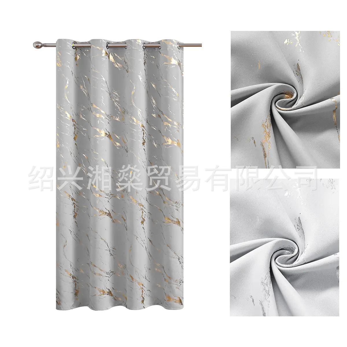Modern Marble Curtain for Living Room & Bedroom High Shading - Image 7