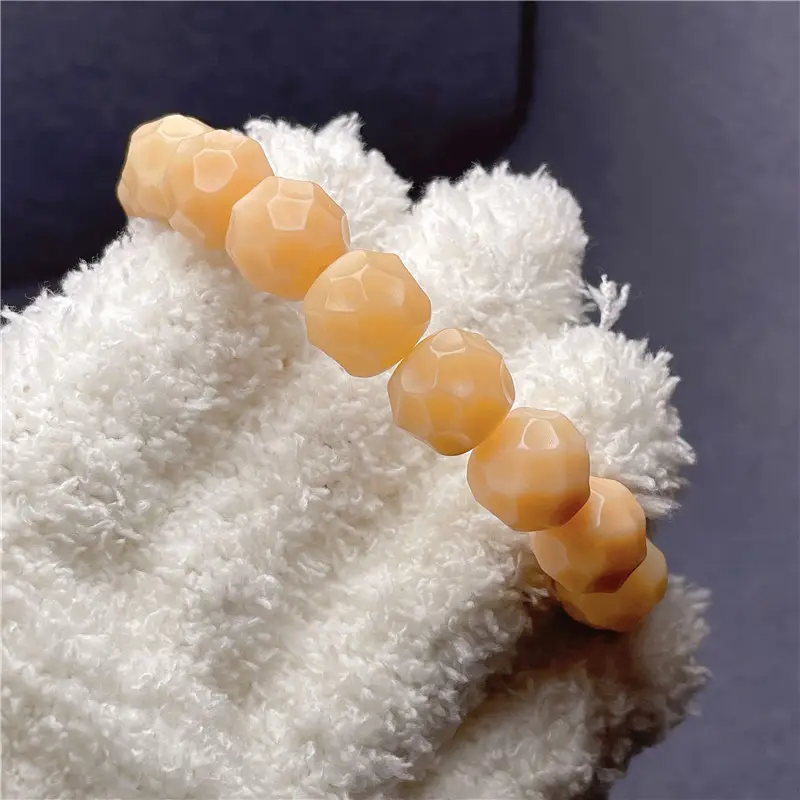 Men Women Bodhi Root Carved Bracelet Multi Treasure Color — feature 15