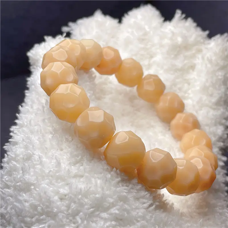 Men Women Bodhi Root Carved Bracelet Multi Treasure Color — feature 16