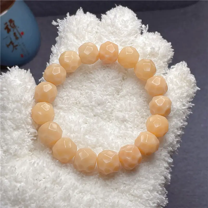 Men Women Bodhi Root Carved Bracelet Multi Treasure Color — feature 12