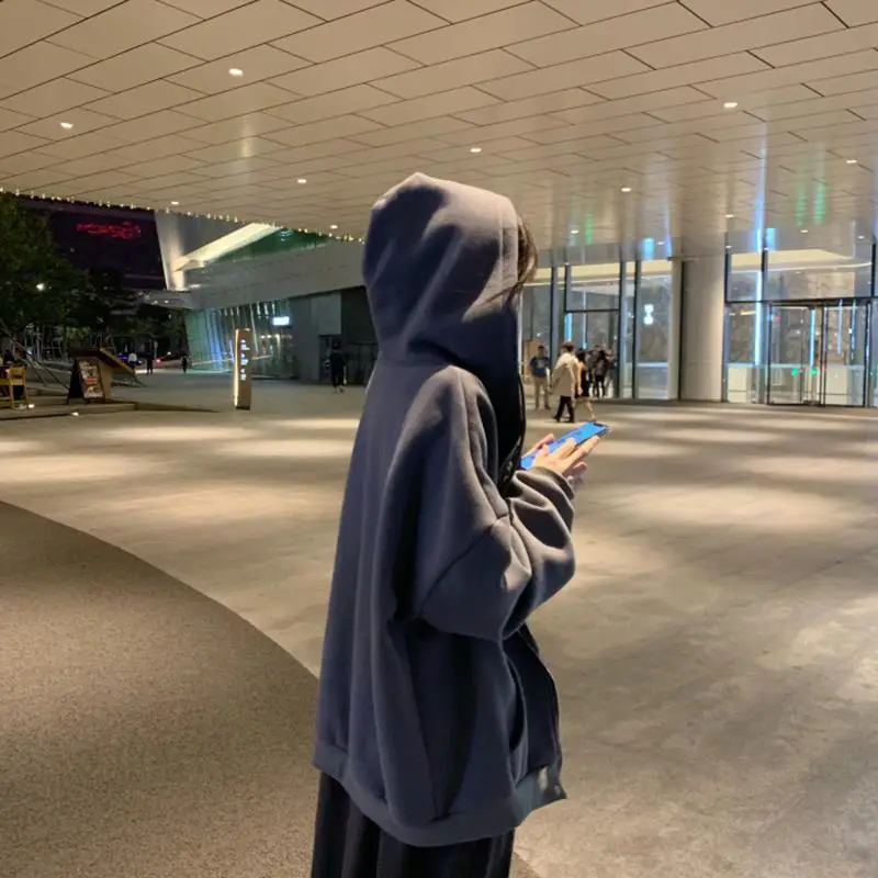 Women Velvet Hoodie Sweatshirt Pink 2025 — feature 20