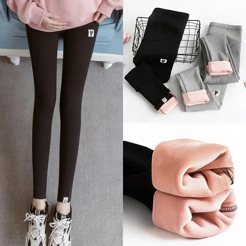 Fleece Lined Fitted Abdominal Pants for Women - Image 5