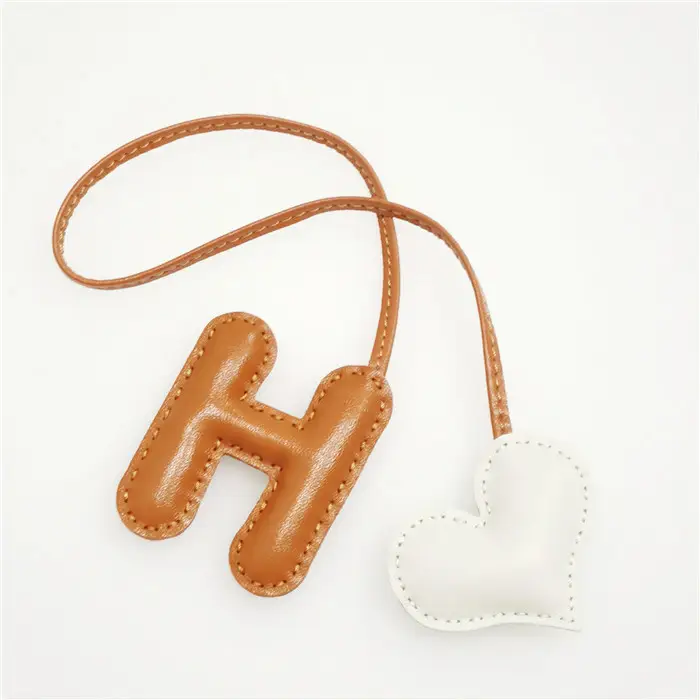 H-Heart Pendant Bag Ornament for Women