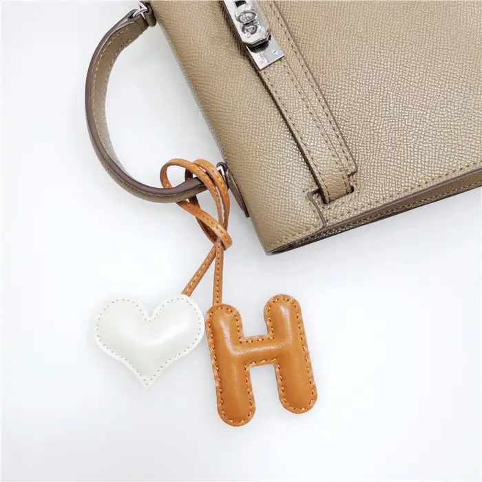 H-Heart Pendant Bag Ornament for Women