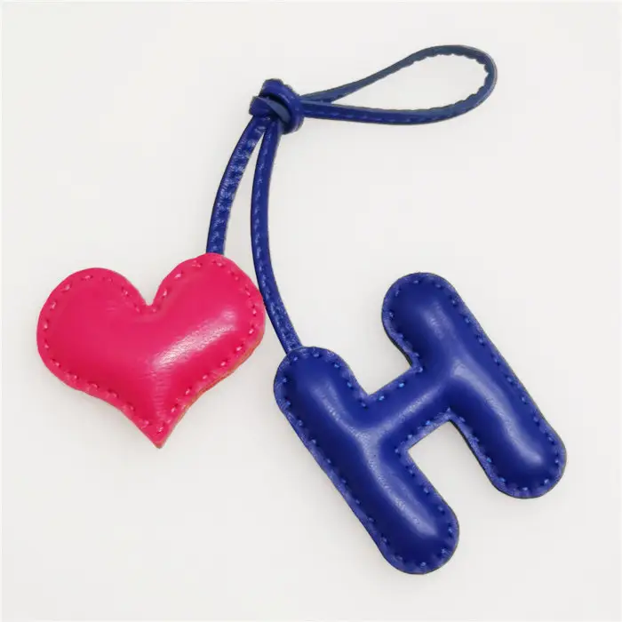 H-Heart Pendant Bag Ornament for Women