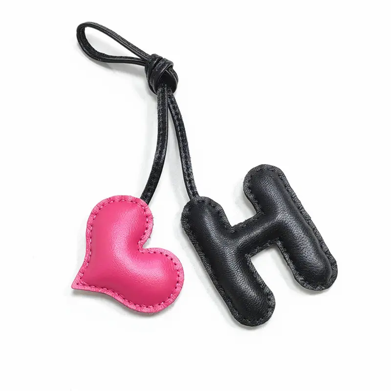 H-Heart Pendant Bag Ornament for Women