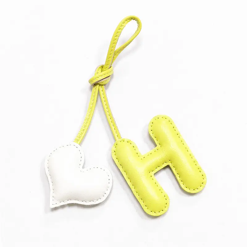 H-Heart Pendant Bag Ornament for Women