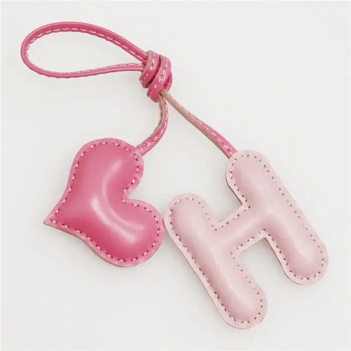 H-Heart Pendant Bag Ornament for Women
