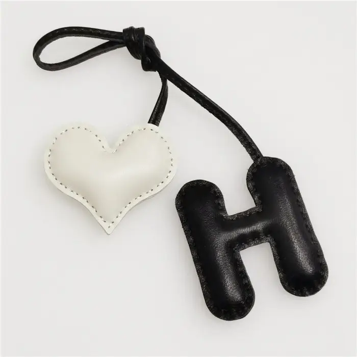 H-Heart Pendant Bag Ornament for Women