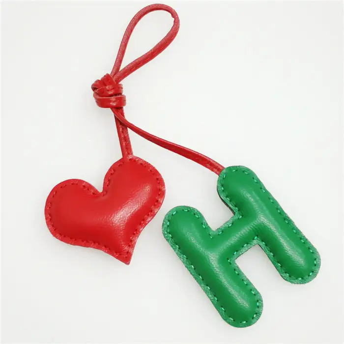 H-Heart Pendant Bag Ornament for Women