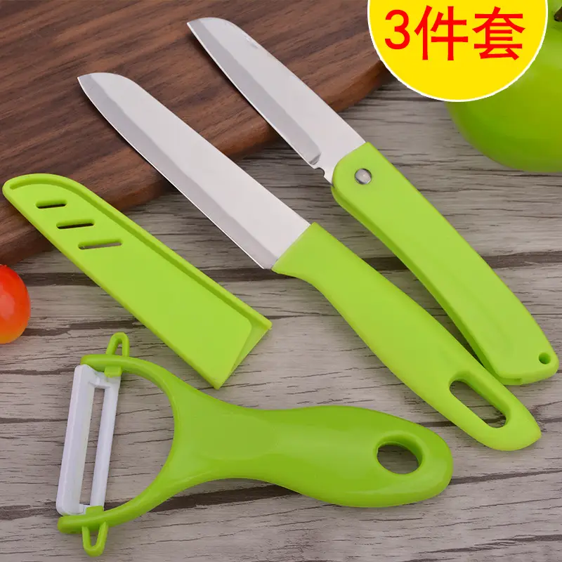 Pink Fruit Knife Set for Students Peeling Melon Knife - Image 20