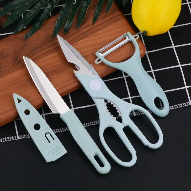 Pink Fruit Knife Set for Students Peeling Melon Knife - Image 5