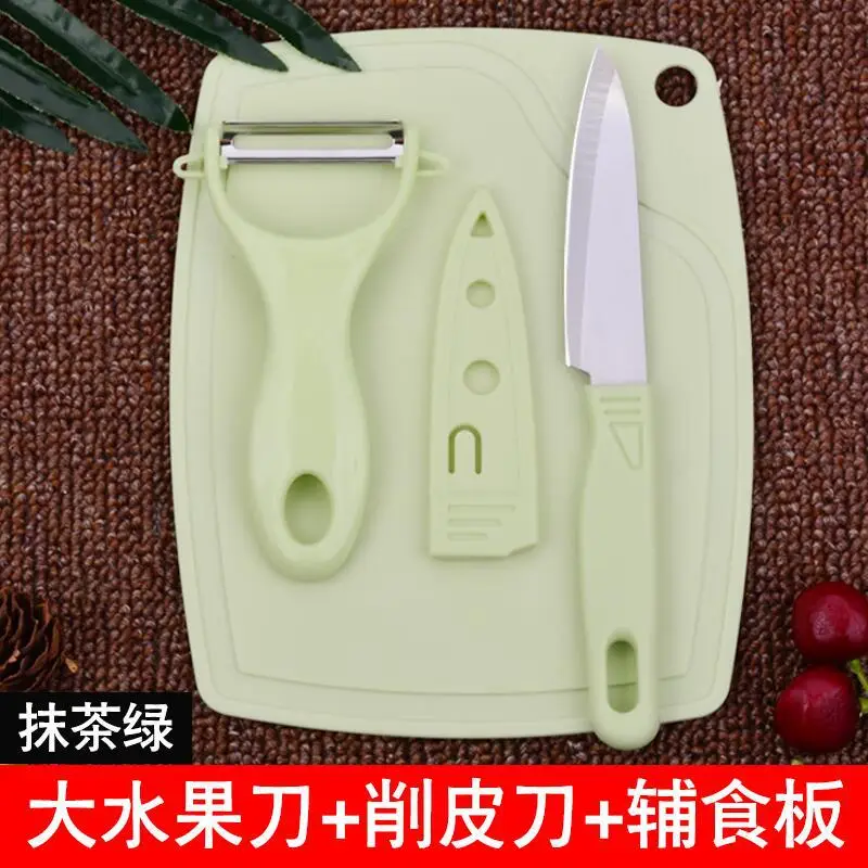 Pink Fruit Knife Set for Students Peeling Melon Knife - Image 8
