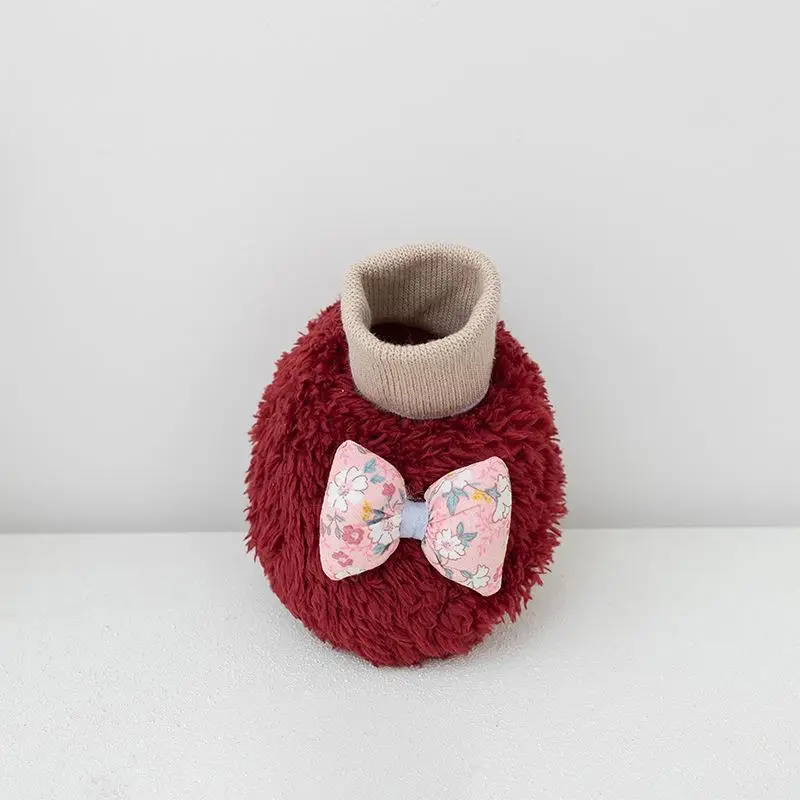 Baby Plush Floor Shoes Winter Warm Cotton for Toddlers