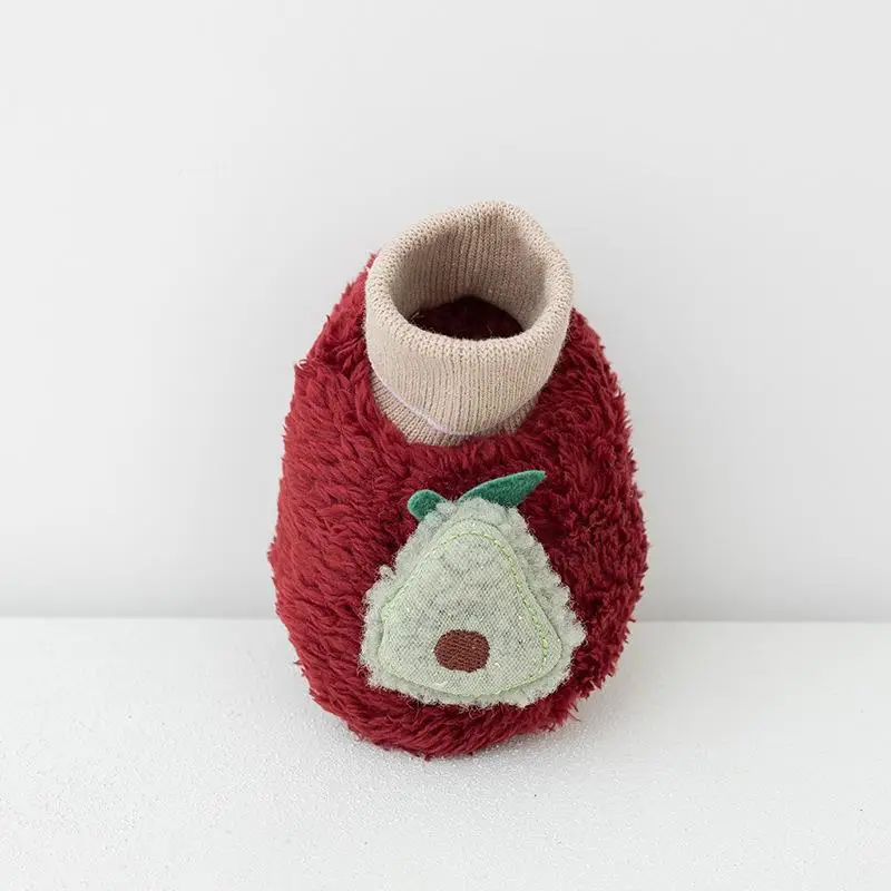 Baby Plush Floor Shoes Winter Warm Cotton for Toddlers