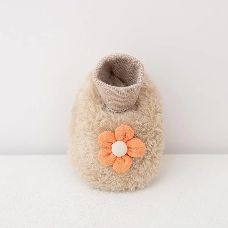 Baby Plush Floor Shoes Winter Warm Cotton for Toddlers