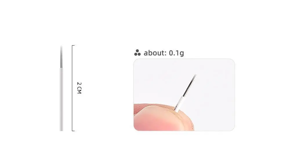 Tattoo Red Needle Fog Eyebrow Tattoo Supplies Semi-manual Round 3 Round 5 Niling Mist Needle Tattoo Tools Other Beauty — feature 10
