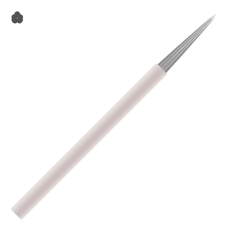Tattoo Red Needle Fog Eyebrow Tattoo Supplies Semi-manual Round 3 Round 5 Niling Mist Needle Tattoo Tools Other Beauty - Image 4