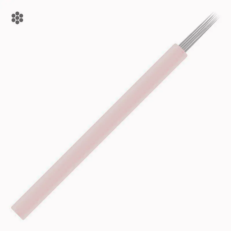 Tattoo Red Needle Fog Eyebrow Tattoo Supplies Semi-manual Round 3 Round 5 Niling Mist Needle Tattoo Tools Other Beauty - Image 5