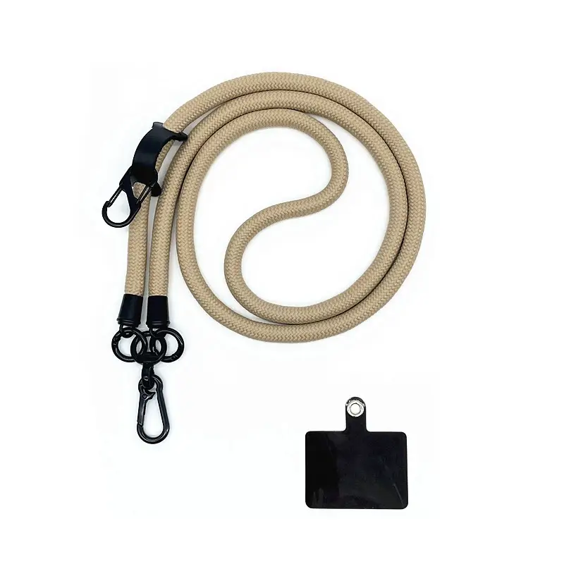 10mm Thick Orange Lanyard Rope for Phones - Image 3