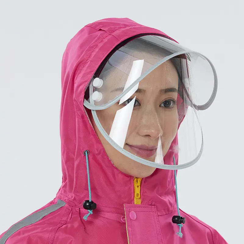 Split Raincoat Pants with Double Bim with Large Pocket - Image 10
