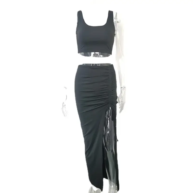 2-Piece Sexy Skirt Suit Brown Slim Fit 2025 - Image 7