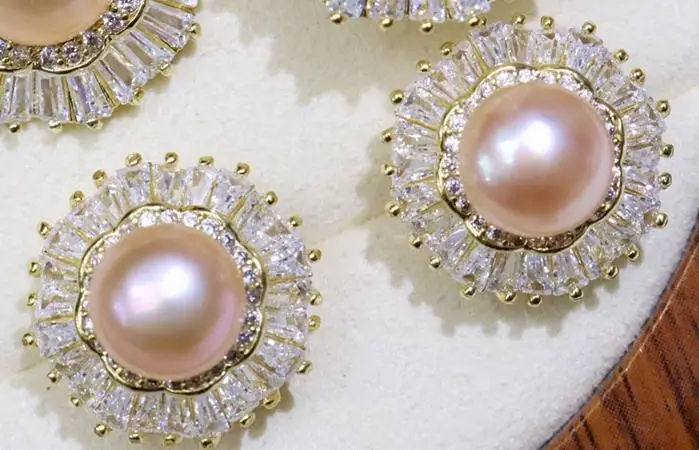 Zhuji Pearl Pendant Necklace Set for Women