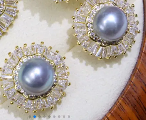 Zhuji Pearl Pendant Necklace Set for Women