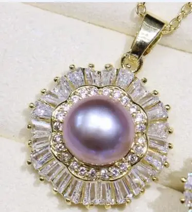 Zhuji Pearl Pendant Necklace Set for Women