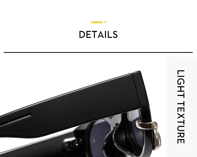 Jennie Same Style Sunglasses White French Style Retro New — feature 18
