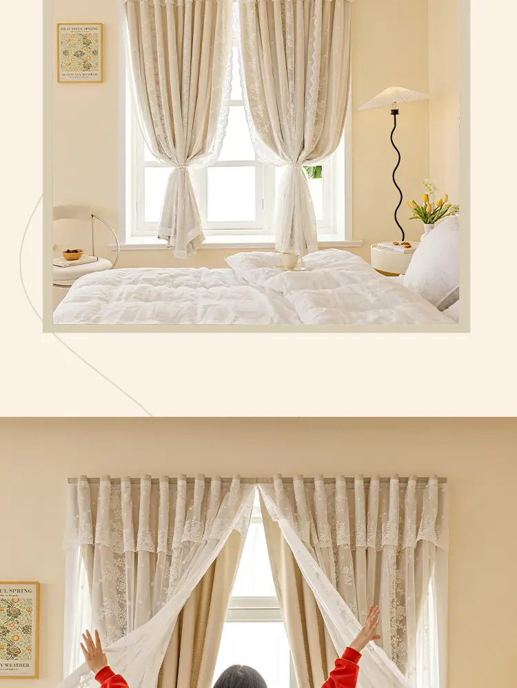Monet Sky Blue Non-Perforated Curtain Self-Adhesive — feature 14