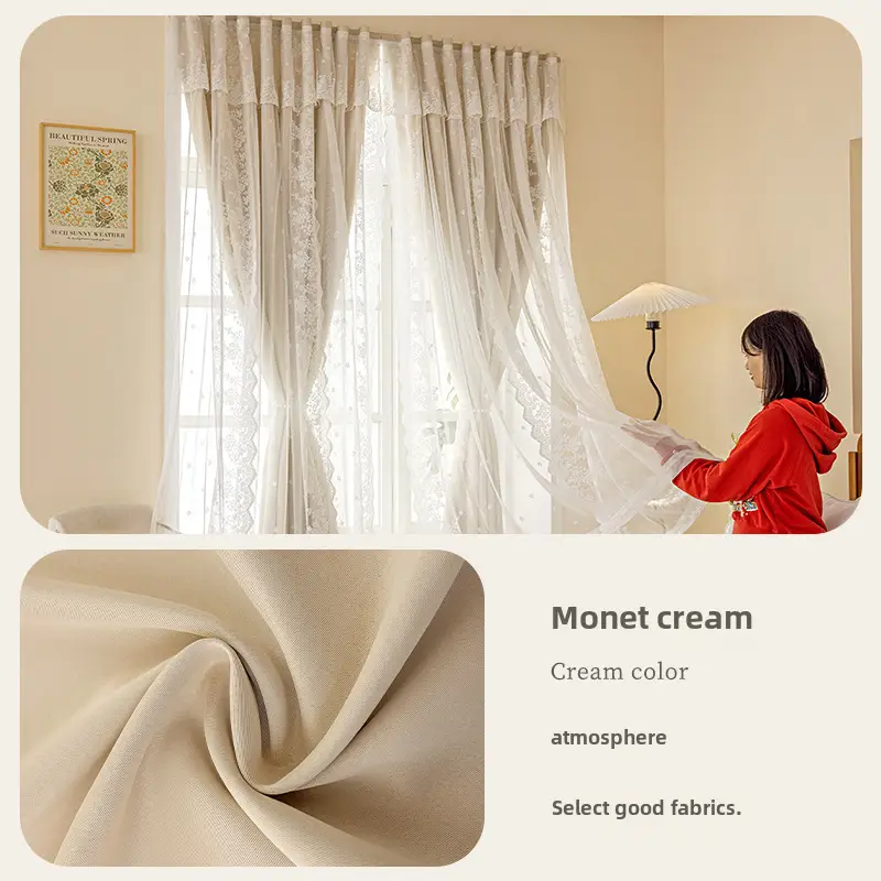 Monet Sky Blue Non-Perforated Curtain Self-Adhesive