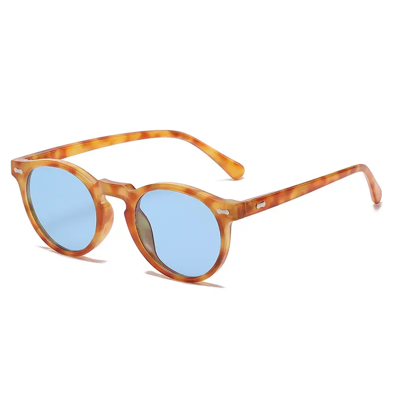 Jett 5115 Artistic Retro Glasses Round Japanese Korean Rice Nail Sunglasses European American Cross-border Polarized Sunglasses - Image 10