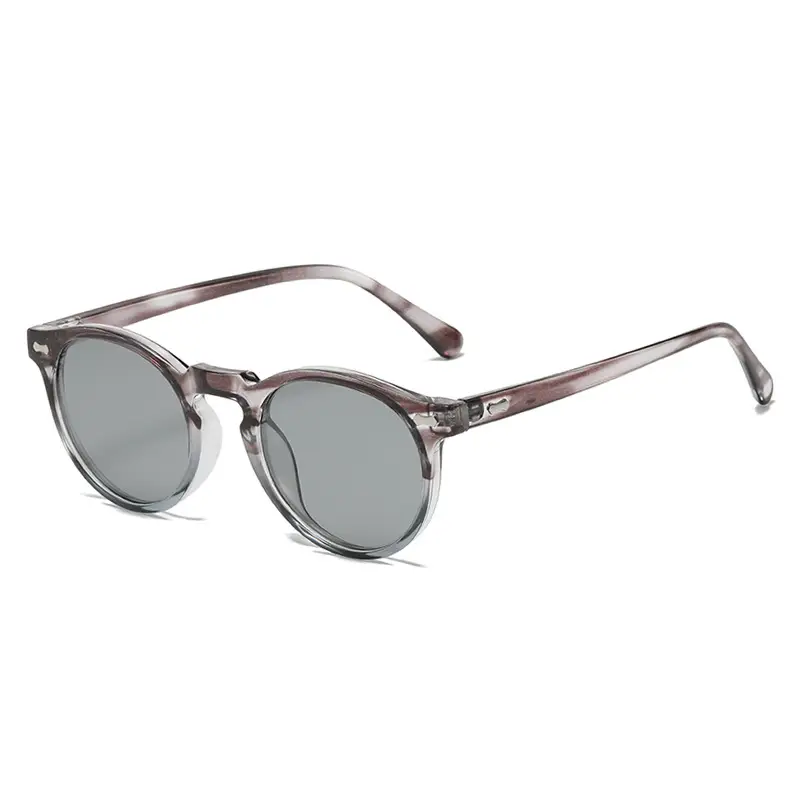 Jett 5115 Artistic Retro Glasses Round Japanese Korean Rice Nail Sunglasses European American Cross-border Polarized Sunglasses - Image 17