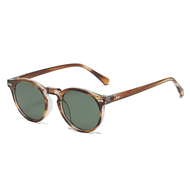Jett 5115 Artistic Retro Glasses Round Japanese Korean Rice Nail Sunglasses European American Cross-border Polarized Sunglasses - Image 20