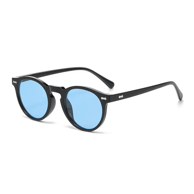 Jett 5115 Artistic Retro Glasses Round Japanese Korean Rice Nail Sunglasses European American Cross-border Polarized Sunglasses - Image 24