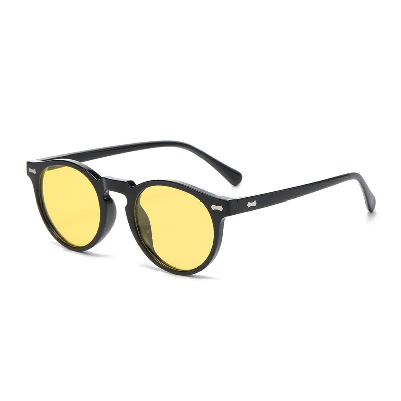 Jett 5115 Artistic Retro Glasses Round Japanese Korean Rice Nail Sunglasses European American Cross-border Polarized Sunglasses - Image 25
